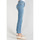 Vêtements Femme Web trim denim shorts Zep pulp regular taille haute 7/8ème jeans destroy bleu Bleu