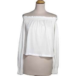 Vêtements Femme Voir toutes les ventes privées H&M top manches longues  36 - T1 - S Blanc Blanc