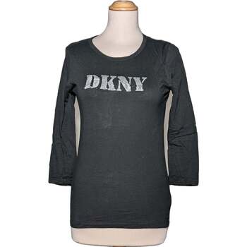 Vêtements Femme T-shirts & Polos Dkny top manches longues  34 - T0 - XS Noir Noir