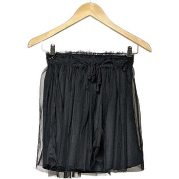 Vêtements Femme Jupes Gilets / Cardigans jupe courte  36 - T1 - S Noir Noir