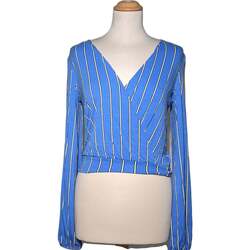 Vêtements Femme Balenciaga Allover Knit Logo Sweater Bershka 34 - T0 - XS Bleu