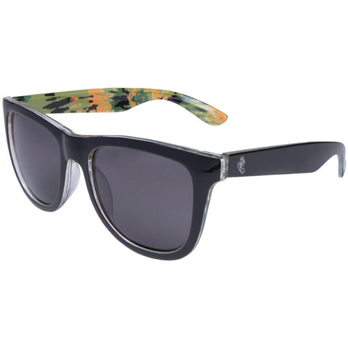 Paradis Collection oval frame sunglasses Homme Lunettes de soleil Santa Cruz Tie dye hand sunglasses Noir
