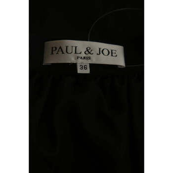 Paul & Joe Robe manches courtes en coton Noir