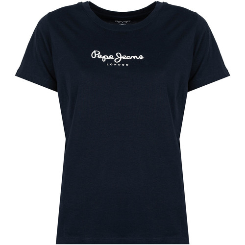 Vêtements Femme T-shirts manches courtes Pepe jeans PL505292 | Camila Bleu