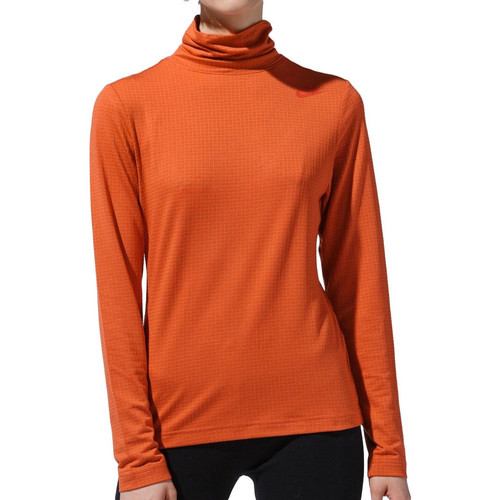 Vêtements Femme T-shirts manches longues Nike DD3609-812 Orange