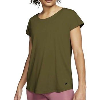 Vêtements Femme T-shirts manches courtes Nike CJ4082-368 Vert