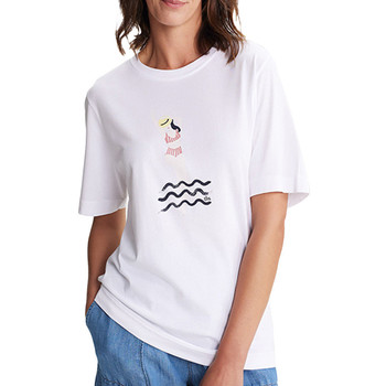 Vêtements Femme T-shirts & Polos TBS EMELYTEE Blanc