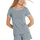 Vêtements Femme Pyjamas / Chemises de nuit Lisca Haut pyjama t-shirt manches courtes Laura Gris
