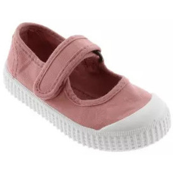chaussures enfant victoria  babies toile  nude 
