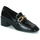 Chaussures Femme Mocassins JB Martin VITA ACCESS Veau vintage noir