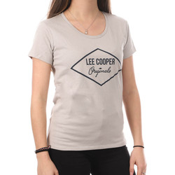Vêtements Femme T-shirts manches courtes Lee Cooper LEE-010684 Gris