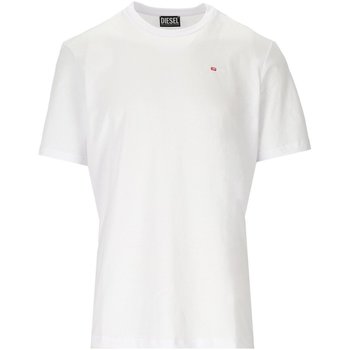 Vêtements Homme T-shirts & Polos Diesel T-Just-Microdiv Blanc
