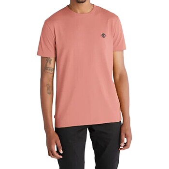 Vêtements Homme T-shirts manches courtes Timberland 6in Tee-Shirt SS Dunstan River Rouge