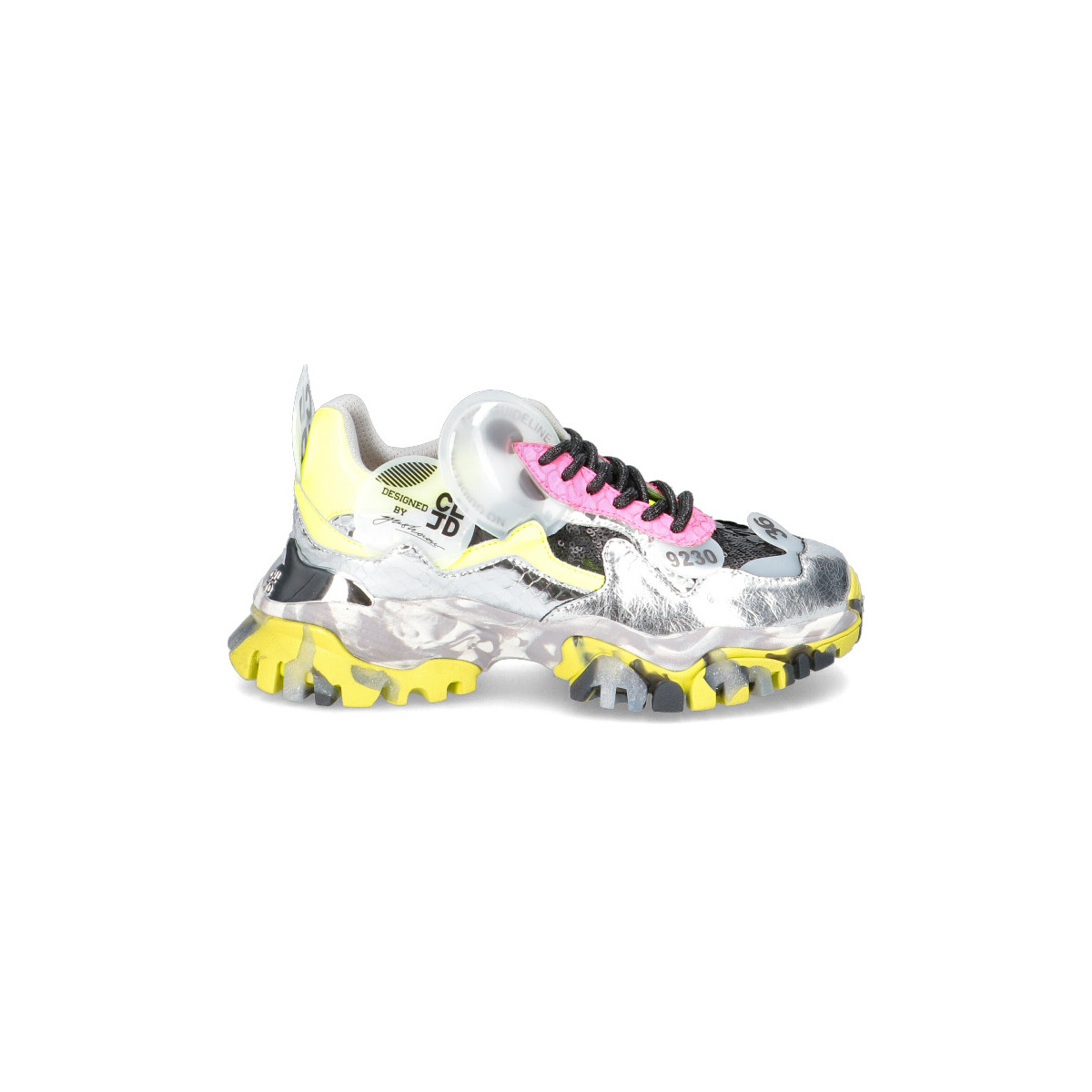Chaussures Femme zapatillas de running competición talla 38.5 moradas Sneaker menos Donna 