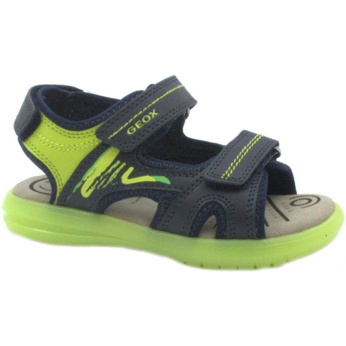 Chaussures Enfant Sandales et Nu-pieds Geox GEO-E23-J15DRD-NLG-b Bleu