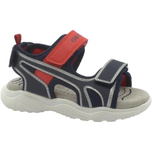 Chaussures Enfant Sandales et Nu-pieds Geox GEO-E23-J35GPA-NR-a Bleu