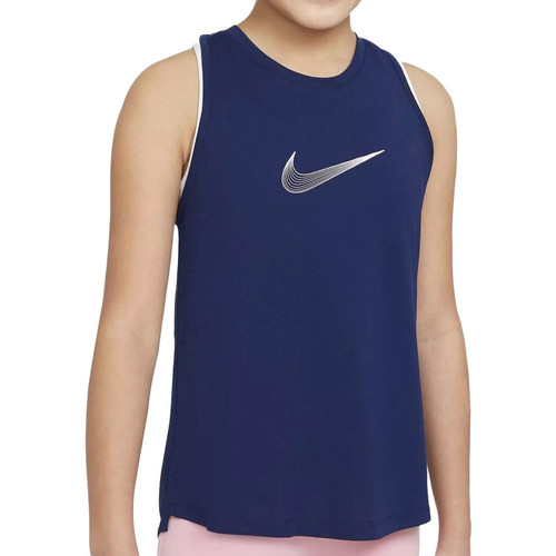 Vêtements Fille Débardeurs / T-shirts sans manche Nike DA1370-492 Bleu