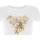 Vêtements Femme T-shirts manches courtes Guess Ss  hibiscus logo r4 Blanc