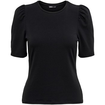 Vêtements Femme T-shirts manches courtes Only 15282484 Noir