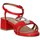 Chaussures Femme Sandales et Nu-pieds L'amour 265l santal Femme Rouge Rouge