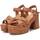 Chaussures Femme Sandales et Nu-pieds Carmela 16071801 Marron