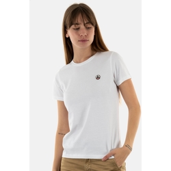 Vêtements Femme T-shirts rhinestone-embellished manches courtes JOTT rosas Blanc