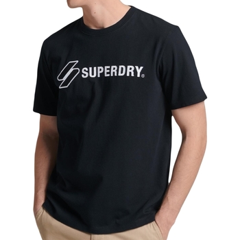Vêtements Homme T-shirts manches courtes Superdry Logo classic Noir