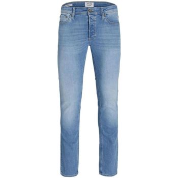 Vêtements Homme Jeans Jack & Jones 12223530 GLEEN-BLUE DENIM Bleu
