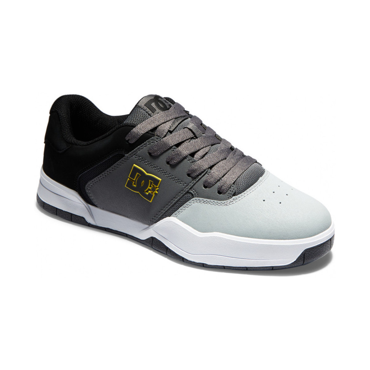 Chaussures Chaussures de Skate DC Shoes CENTRAL black grey yellow Gris