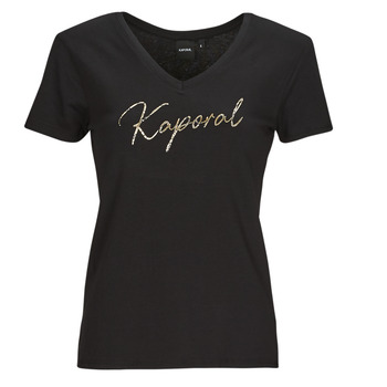 Vêtements Femme T-shirts manches courtes Kaporal LION Noir
