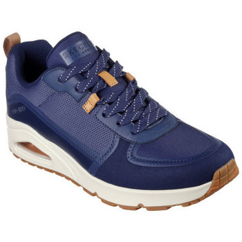 Chaussures Homme Baskets mode Skechers uno layover homme Bleu