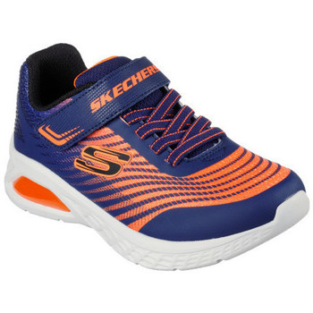 Chaussures Garçon Baskets mode Skechers microspec max Bleu