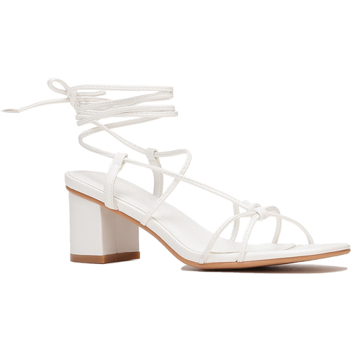 Chaussures Femme Sandales et Nu-pieds La Modeuse 57210_P127563 Blanc