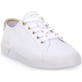 Chaussures Femme Baskets mode Tommy Hilfiger YBS LACE UP Blanc