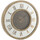 Maison & Déco Horloges Jolipa Horloge chiffres romains miroir mdf antique or small 47x6x47cm Doré