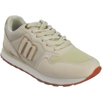 MTNG Chaussure femme MUSTANG 69983 beige Blanc - Chaussures  Chaussures-de-sport Femme 62,90 €