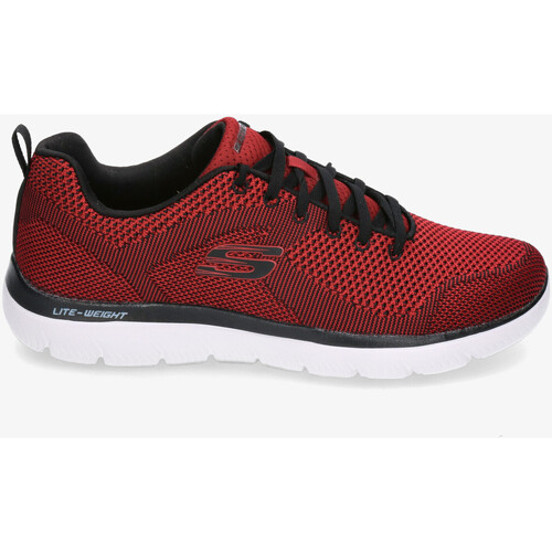 Chaussures Homme Baskets mode Skechers 232057 Rouge