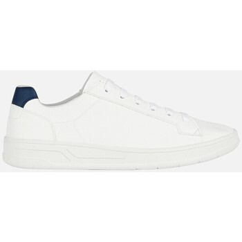 Chaussures Homme Baskets mode Geox U MAGNETE blanc/bleu marine