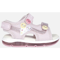 Chaussures Fille Baskets mode Geox B SANDAL TODO GIRL Rose
