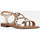 Chaussures Femme Sandales et Nu-pieds Geox D SOZY S or clair/marron