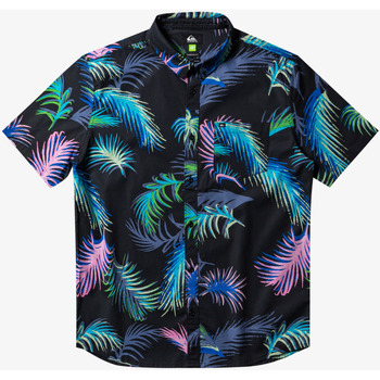 Vêtements Homme Chemises manches courtes Quiksilver Tropical Glitch Noir