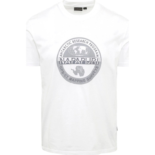 Napapijri Bollo T-shirt blanc Blanc - Vêtements T-shirts & Polos Homme  27,95 €