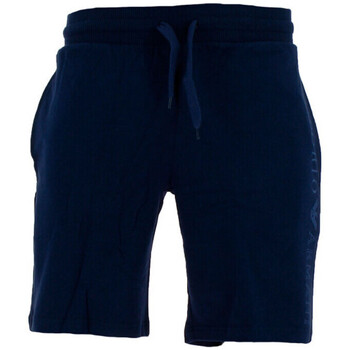 Vêtements Homme Shorts / Bermudas Emporio Armani logo-patch track pants Blau Short EA7 Emporio Bleu