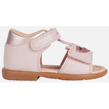 Chaussures Fille Sandales et Nu-pieds Geox B VERRED GIRL taupe