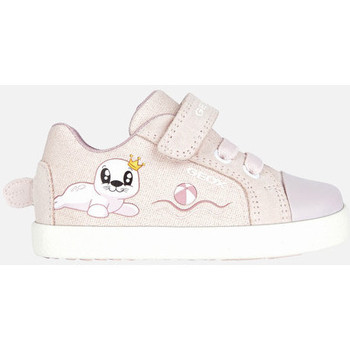 Chaussures Fille Baskets mode Geox B KILWI GIRL Rose