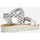 Chaussures Fille Sandales et Nu-pieds Geox J SANDAL COSTAREI GI blanc/noir