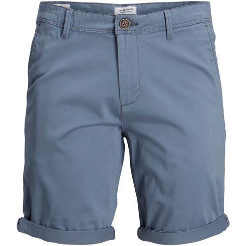 Vêtements Homme Shorts / Bermudas Jack & Jones Short coton chino BOWIE Marine