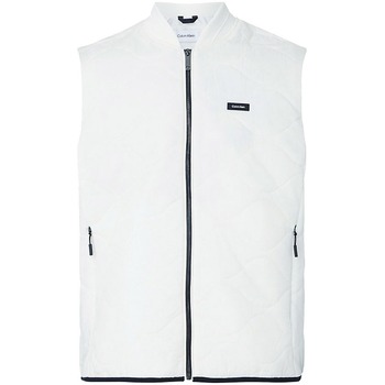 Vêtements Homme ribbed-detail drawstring track pants Grau Calvin Klein Jeans K10K110679 Blanc