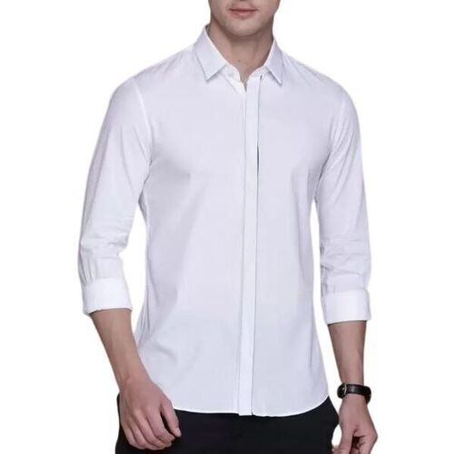 Vêtements Homme Chemises manches longues Calvin Klein jacket Jeans K10K110584 Blanc