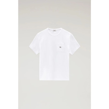 Vêtements Homme T-shirts & Polos Woolrich WOTE0094MR Blanc